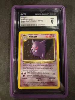 Gengar Pokemon Legendary Collection 2002 Vintage 11/110 Holo Cgc 9 (Pop 43) RARE - Image 1
