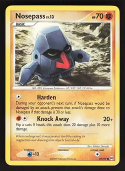Nosepass 69/99 Pokemon TCG Arceus MP - Image 1