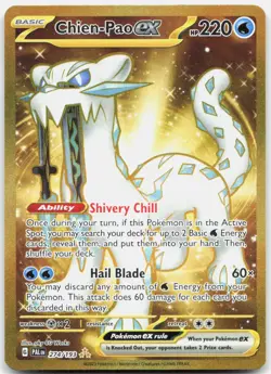 Pokemon TCG Chien-Pao ex 274/193 SV02: Paldea Evolved 2023 NM - Image 1