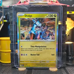 Dialga Surging Sparks Holo Pokemon TCG 135/191 Scarlet & Violet SV08 Rare - Image 1