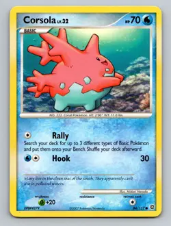 Corsola Secret Wonders 84/132 Pokemon - Image 1