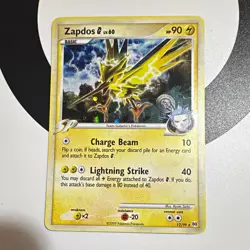The Pokemon Company Zapdos G 90 HP 12/99 Arceus Holo Rare English 2009 - Image 1