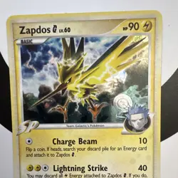 The Pokemon Company Zapdos G 90 HP 12/99 Arceus Holo Rare English 2009 - Image 3