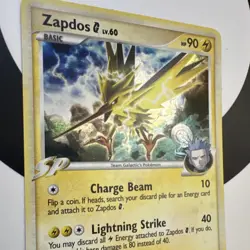 The Pokemon Company Zapdos G 90 HP 12/99 Arceus Holo Rare English 2009 - Image 4