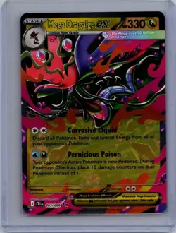 Pokemon TCG Chaos Rising Mega dragalge ex - Image 1