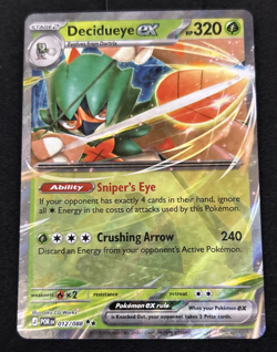 Decidueye ex 12/88 ME03: Perfect Order Pokemon TCG Double Rare NM - Image 1