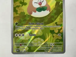 Pokemon Rowlet 090/088 Holo Illustration Rare Perfect Order NM - Image 3