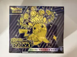 Pokemon TCG Scarlet & Violet Surging Sparks Elite Trainer Box SEALED - Image 1