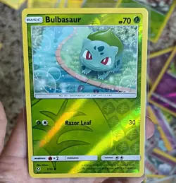 The Pokemon Company Bulbasaur 1/73 Pokemon GO Reverse Holo 70 HP Basic Eng - Image 1