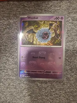 Woobat (Master Ball Pattern) Common Pokemon SV: White Flare 036/086 NM - Image 1