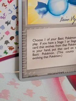 Pokemon TCG Rare Candy 88/100 World Championships 2004 Kevin Nguyen NM - Image 5