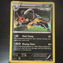 Houndoom 56/101 Rare Plasma Blast Pokemon Reverse Holo MP - Image 1