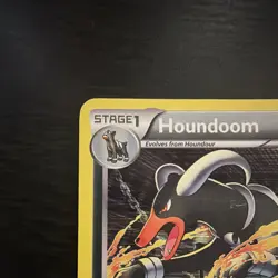 Houndoom 56/101 Rare Plasma Blast Pokemon Reverse Holo MP - Image 2