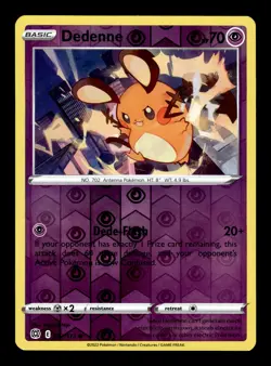 Pokemon TCG: SWSH - Brilliant Stars - Dedenne - 067/172 Reverse Holo - Image 1