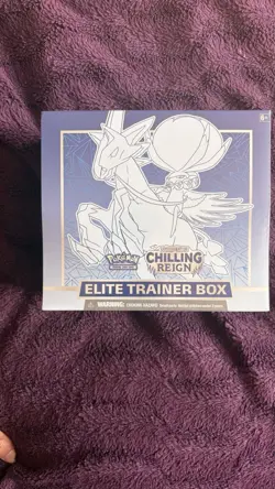 Pokemon TCG Chilling Reign Elite Trainer Box ETB Ice Rider Calyrex New Sealed - Image 1