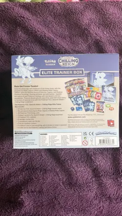 Pokemon TCG Chilling Reign Elite Trainer Box ETB Ice Rider Calyrex New Sealed - Image 3