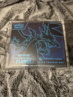 Phantasmal Flames Pokemon Center ETB Sealed - Image 1