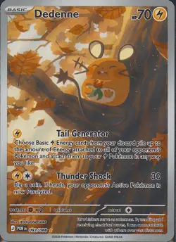 Dedenne 093/088 Perfect Order Illustration Rare Pokemon NM - Image 2