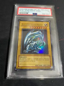2002 Blue Eyes White Dragon Australia Sdk-A001 Sdk-001 Yugioh PSA 3 - Image 1