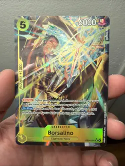 OP15 Borsalino (Alt Art) EB04-058 SR OP15 KAMI’S ISLAND ENGLISH ALTERNATE - Image 1