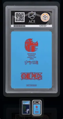 Shueisha One Piece TCG Monkey D. Luffy 2026 Summer Comics Fair JPN Holo Ace 10 - Image 2