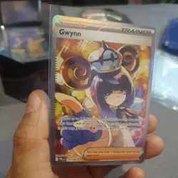 Gwynn 119/084 Special Illustration Rare Pitch Black Pokemon Holo Mint. - Image 2