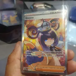 Gwynn 119/084 Special Illustration Rare Pitch Black Pokemon Holo Mint. - Image 3