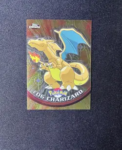 2000 Topps Chrome Pokemon TV Animation Series 1 Charizard #6 - Image 1