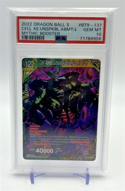 Dragon Ball Super PSA 10 – Cell Xeno, Unspeakable Abomination SCR - Image 1