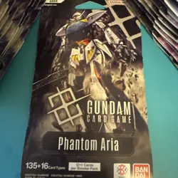 26x GUNDAM GD04 SLEEVED BOOSTER LOT OF 26 BANDAI ENGLISH CCG TCG PHANTOM ARIA - Image 3