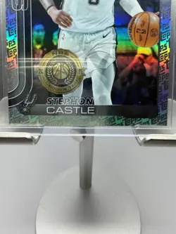 2025-26 Topps - Stephon Castle #197 Topps Foil Pattern - Image 3