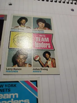 Lot Of 3 Julius Erving Basketball Cards - Image 5