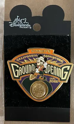 Lot Of 6 DCA California Adventure Pins New Used Hotel Grand Opening 4th Of July - Image 3