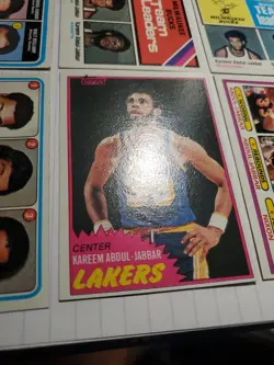 Lot Of 7 Topps NBA Cards Wilt Chamberlain Kareem Abdul-Jabbar - Image 5
