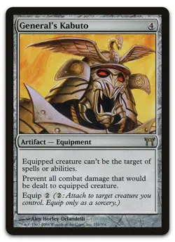 General's Kabuto #251 (NM) Champions of Kamigawa CHK Magic MTG - Image 1