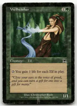 Wellwisher #300 (HP) Onslaught ONS Magic MTG - Image 1