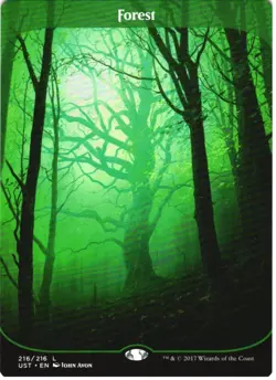 FOREST 216 LAND UNSTABLE MAGIC: THE GATHERING LP - Image 1