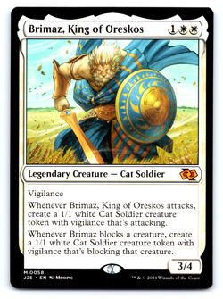 Brimaz, King of Oreskos - Foundations Jumpstart - MTG - Image 1