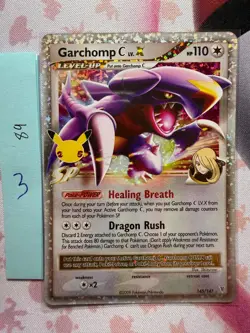 Pokemon TCG 25th Celebrations Garchomp C Lv.X 143/147 Rare Holo NM - Image 1