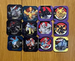 Pokemon Tretta Trophy Class and Assorted 12 Chip Card Lot - Image 1