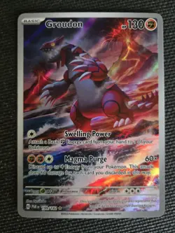 Groudon 199/182 Paradox Rift Pokemon Illustration Rare | Near Mint - Image 1
