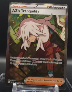 Pokemon - AZ's Tranquility 106/086 - Me04: Chaos Rising Full Art Trainer - Image 1