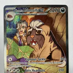 Arven's Mabosstiff ex 235/182 SV10: Destined Rivals NM Pokemon - Image 4
