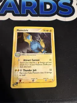 Pokemon Card - Manectric Ruby and Sapphire 9/109 Holo Rare - Image 1