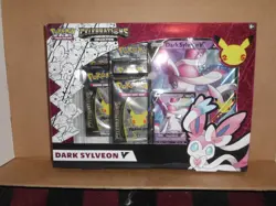 2021 Pokemon CELEBRATIONS Sylveon V Factory Sealed - Image 1