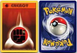 FIGHTING ENERGY 97/102 COMMON BASE SET SHADOWLESS POKEMON UNLIMITED MP - Image 3
