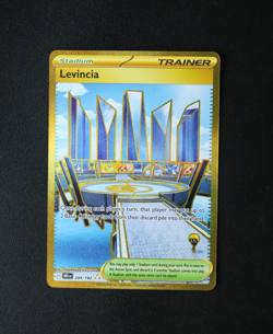 Pokemon Card TCG - Levincia 244/182 - Destined Rivals - Hyper Rare - NM ⭐ - Image 1