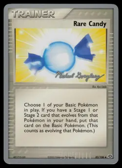 Rare Candy (Michael Gonzalez) 83/106 World Championship Decks Pokemon LP - Image 1