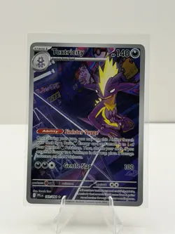 Toxtricity 103/094 Illustration Rare Phantasmal Flames Pokemon Holo Near Mint - Image 1