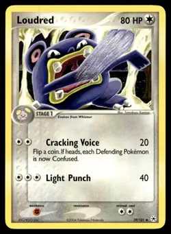 EX-NM Hidden Legends Loudred Uncommon 39/101 2004 Pokemon TCG - Image 1